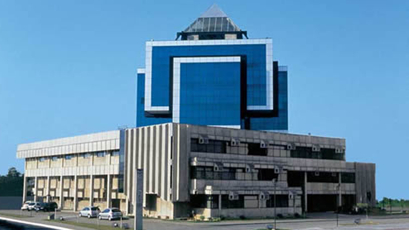 Foto da fachada do prédio da comarca de São José