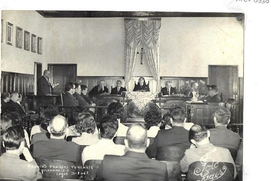 11/08/1961 - Sessão presidida pelo Des. Belizário Ramos da Costa em homenagem à criação dos cursos jurídicos no BR