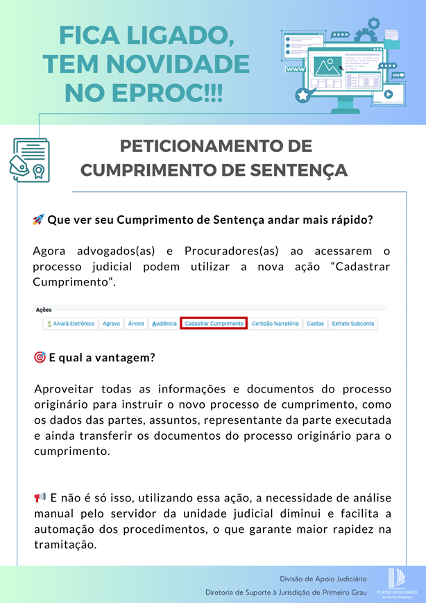 Imagem com texto inserido no campo acima