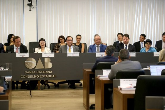 Primeira sessão ordinária do Conselho Pleno da OAB