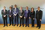 Foto dos representantes do TJSC e da OAB