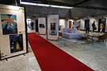 Foto geral da exposição no hall do TJSC