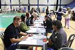Foto dos atendimentos ocorridos na ação