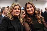 Foto das duas juízas de segundo grau empossadas
