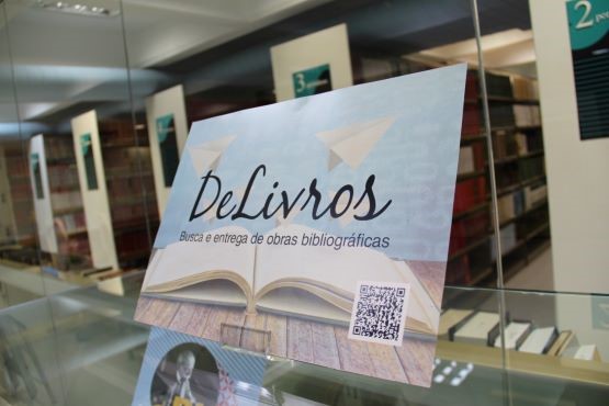 Banner da biblioteca do TJ.