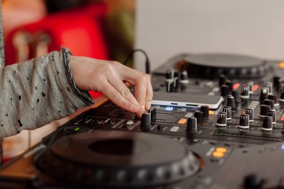 Mesa de DJ.