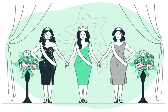 Arte visual de misses.