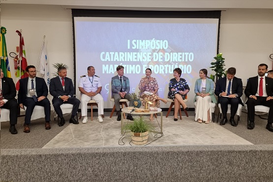 I Simpósio Catarinense de Direito Marítimo e Portuário.