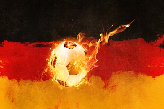 Bandeira de futebol.
