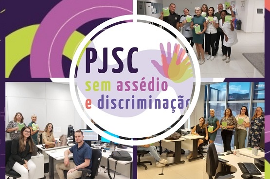 Banner PJSC Sem assédio.