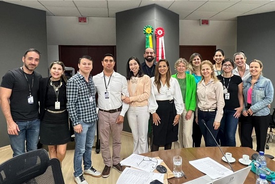Servidores da Diretoria de Saúde TJSC.
