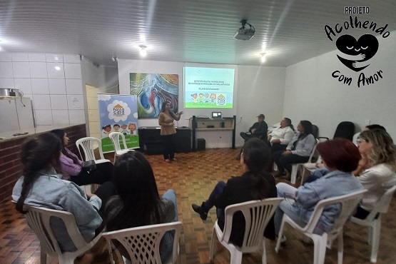 Voluntárias do projeto Acolhendo com Amor.