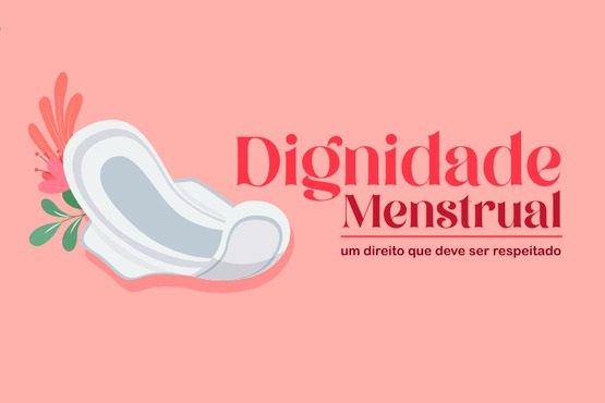 Banner Dignidade Menstrual.