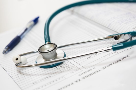 Estetoscópio.