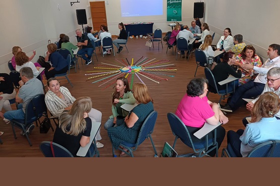 Servidores em programa de preparação para a aposentadoria.