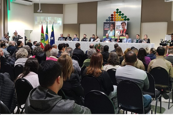 Audiência pública em Lages.