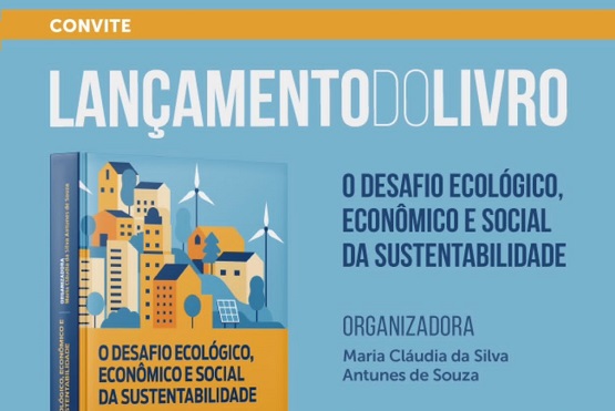 Banner lançamento de livro.