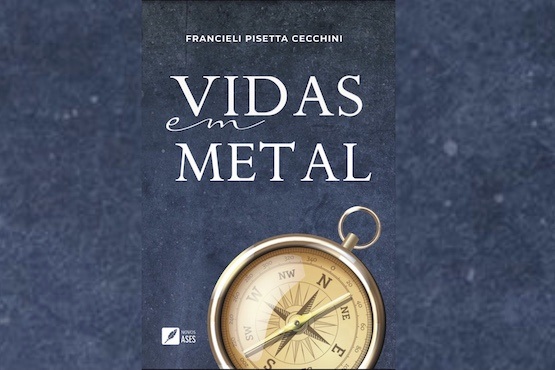 Capa do livro Vidas em Metal.