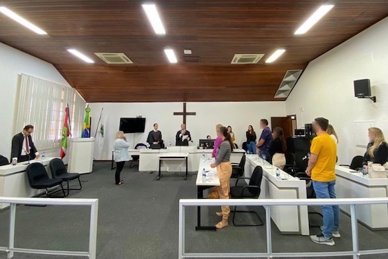 Tribunal do Júri em Blumenau.
