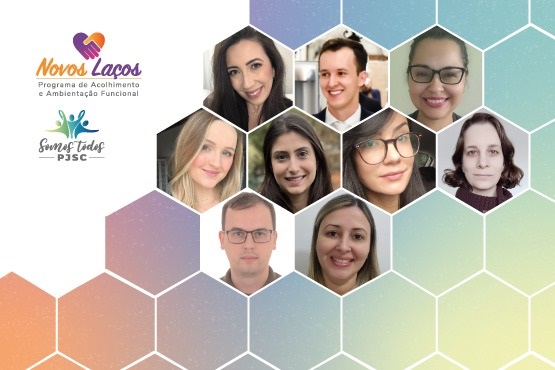 Banner com fotos de alguns servidores.