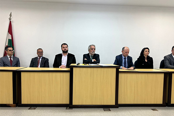Instalação do segundo Ponto de Inclusão Digital (PID) do programa Justiça Mais Perto, na Casa da Cidadania de Nova Trento.