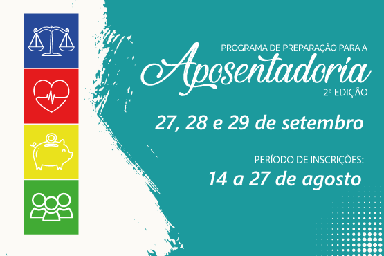 Banner Programa de Preparação para a Aposentadoria.