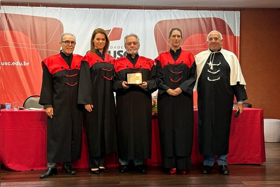 Homenagem ao desembargador João Henrique Blasi, presidente do Tribunal de Justiça de Santa Catarina (TJSC).