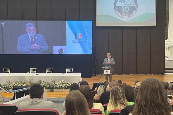 Palestra no Tribunal Pleno.