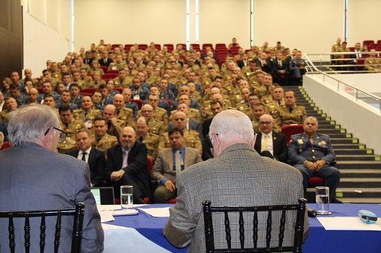 Solenidade de abertura do Curso de Formação Inicial à Judicância Militar..