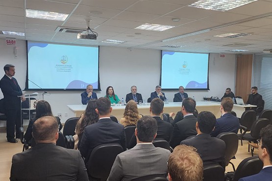 Abertura do curso de formação.