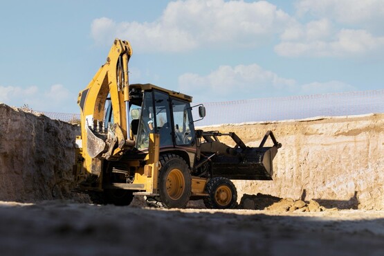 Máquina de obras.