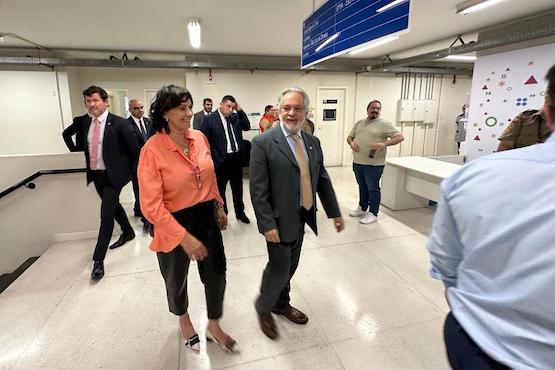 Visita a Vara da Família da comarca de Itajaí.