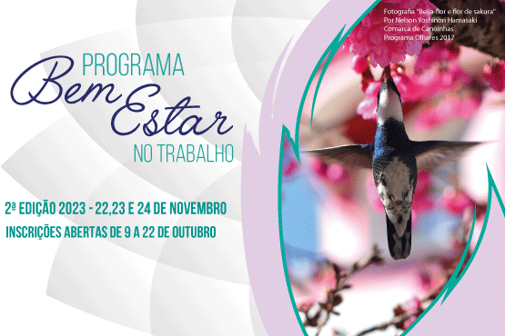 Banner programa Bem Estar no Trabalho.