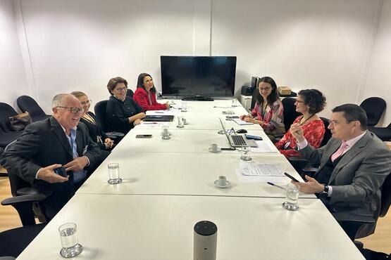 Reunião sobre o Programa Novos Caminhos.