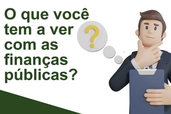 Ilustração com frase.
