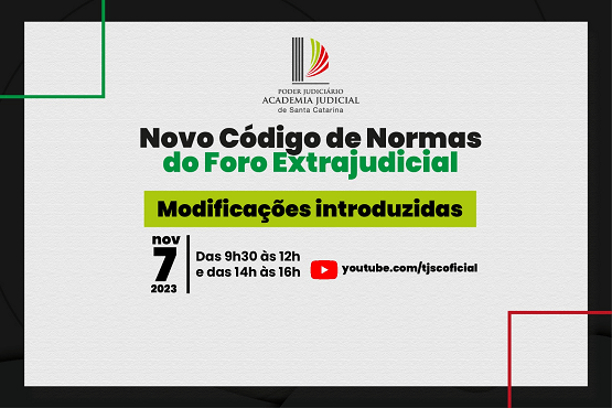 Banner Novo Código de Normas.