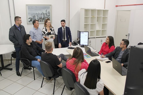 Reunião do Cejusc.