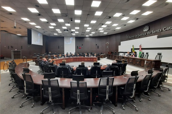 Solenidade no Tribunal Pleno.