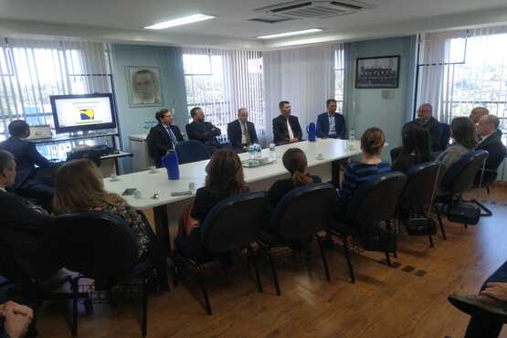 Reunião técnica com magistrados, CSI e NIS.