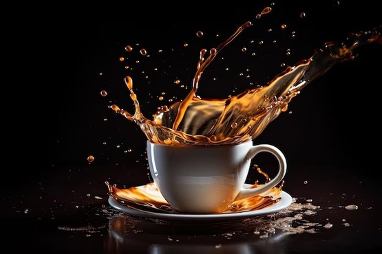 Xícara de café.