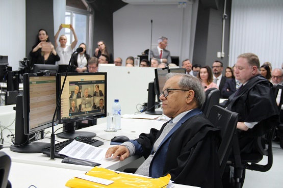 Última sessão colegiada do desembargador Salim Schead.