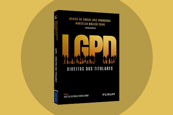 Capa do livro “LGPD: direitos dos titulares”.