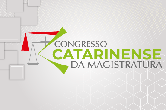 Banner congresso catarinense de magistratura.