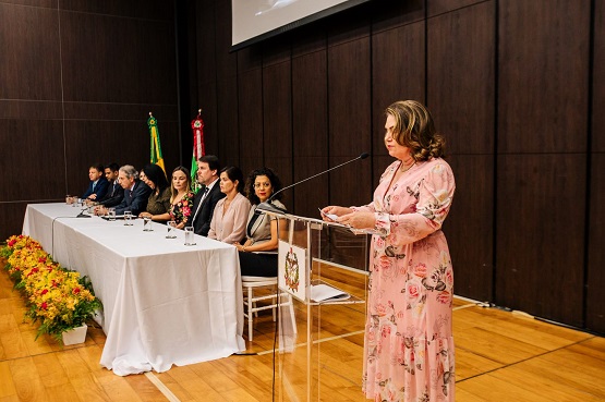 Solenidade no Tribunal Pleno.