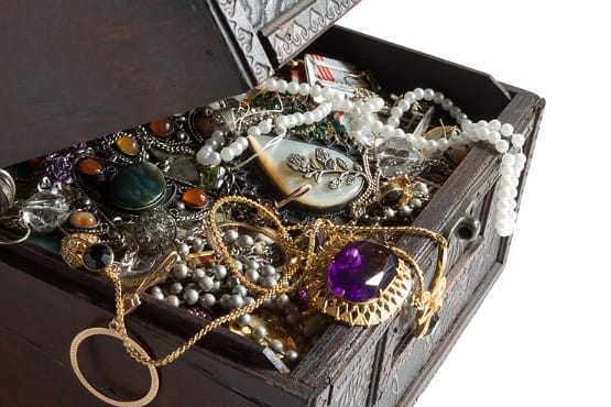 caixa de jóias