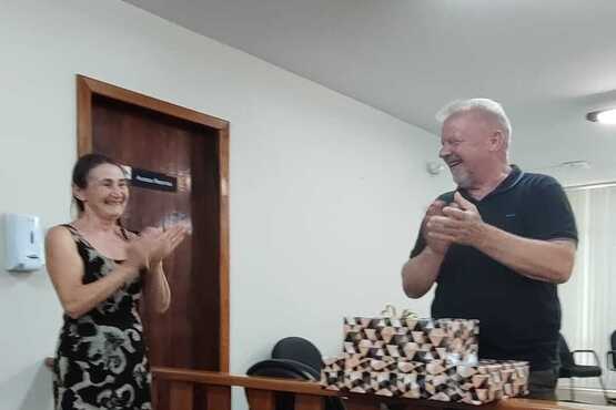 Comarca de Taió presta homenagem para servidor