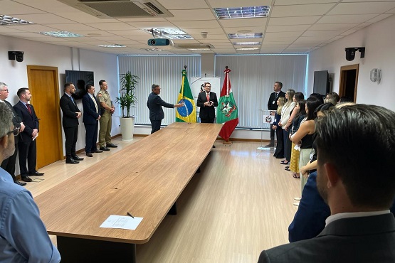 TJSC empossa servidores da nova equipe de gestão