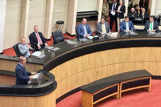 Primeira sessão de 2024 da Assembleia Legislativa de Santa Catarina