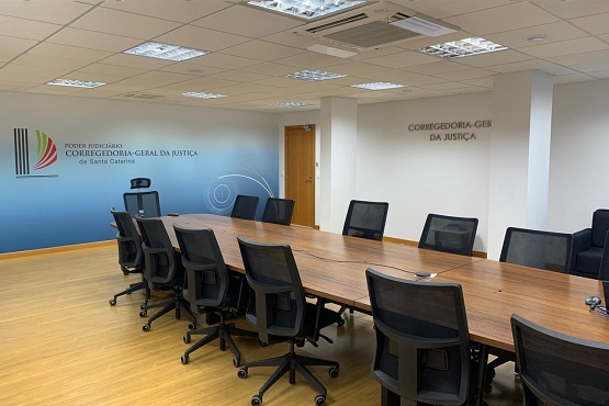 Sala vazia TJSC