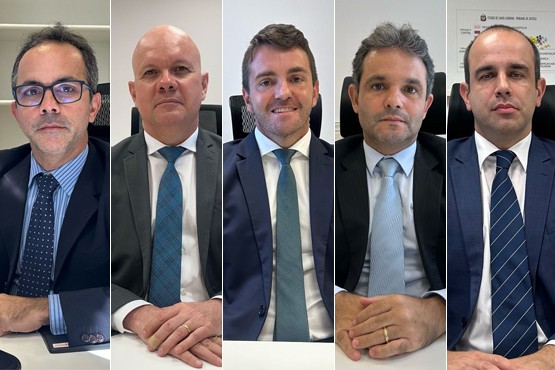 Novos juízes-corregedores do PJSC